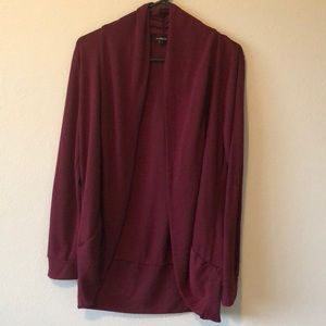 Women’s draped style cardigan